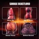 Dildo Power Monsters Savage Beastlord 24 cm z przyssawką - 5