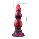 Dildo Power Monsters Savage Beastlord 24 cm z przyssawką - 7