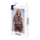 BACI DIAMONTE NET MINI DRESS BLACK, QUEEN - 1