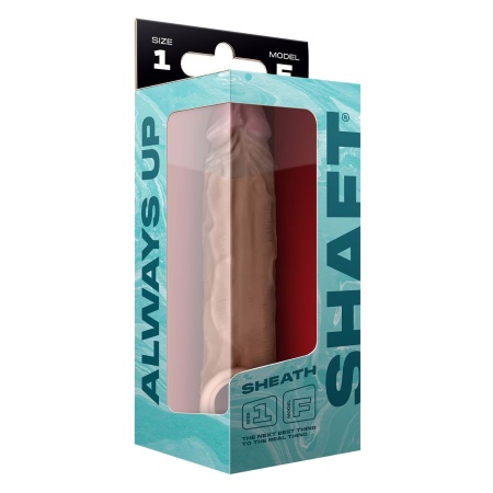 SHAFT SHEATH MODEL F SIZE 1 7.8 ,INCH LIQUID SILICONE SLEEVE PINE - 1