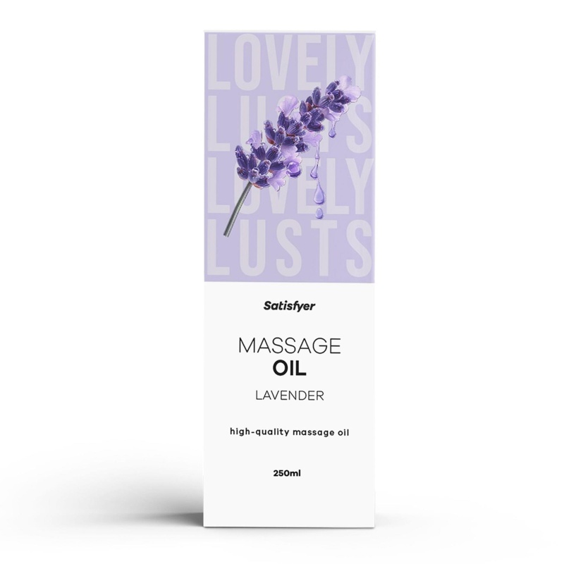 High-Quality Massage Oil (250 ml) (Lavender) - 1