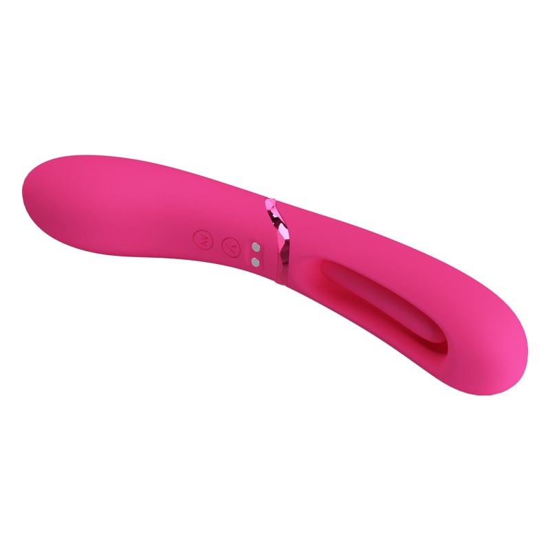 Masażer Lexie - silikonowy stymulator punktu G z 7 funkcjami wibracji i 4 trybami kołysania - 8