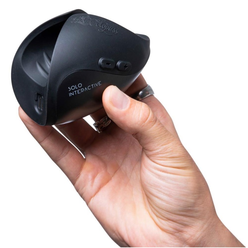 Interaktywny masturbator męski Pulse Solo Interactive z technologią Pulse Plate, 5 trybów, 8 + 1 prędkości, 10,6 × 6,7 × 7,3 cm - 8