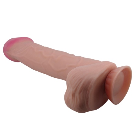 Dildo Sliding Skin z przesuwaną skórą i przyssawką, 26 cm - 6