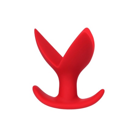 Korek analny rozszerzający Flower Red Expander Plug - trzypłatkowa konstrukcja - 2