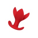 Korek analny rozszerzający Flower Red Expander Plug - trzypłatkowa konstrukcja - 3