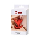 Korek analny rozszerzający Flower Red Expander Plug - trzypłatkowa konstrukcja - 6