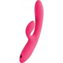 Wibrator Enila z falą podciśnieniową i wibracjami, silikon, różowy, 23 cm - 2