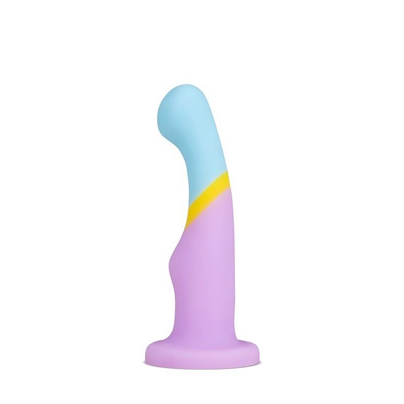 Dildo Blush Novelties AVANT D14 Heart of Gold - ręcznie formowany silikon platynowy, zakrzywiony trzon do stymulacji punktu G i - 2