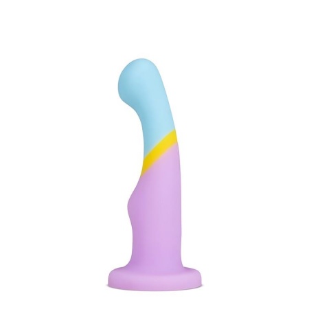 Dildo Blush Novelties AVANT D14 Heart of Gold - ręcznie formowany silikon platynowy, zakrzywiony trzon do stymulacji punktu G i - 2
