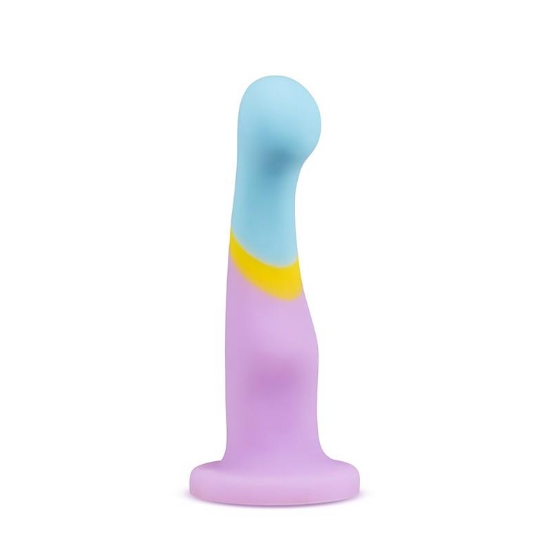 Dildo Blush Novelties AVANT D14 Heart of Gold - ręcznie formowany silikon platynowy, zakrzywiony trzon do stymulacji punktu G i - 3