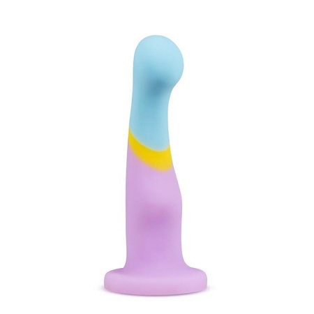 Dildo Blush Novelties AVANT D14 Heart of Gold - ręcznie formowany silikon platynowy, zakrzywiony trzon do stymulacji punktu G i - 3