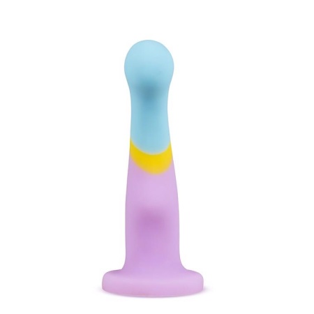 Dildo Blush Novelties AVANT D14 Heart of Gold - ręcznie formowany silikon platynowy, zakrzywiony trzon do stymulacji punktu G i - 4