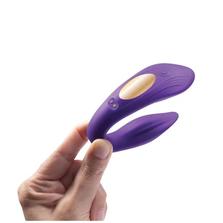 Wibrator noszony Dual-Arm z podwójnym ramieniem i dwoma silnikami, długość części penetracyjnej 8 cm - 6