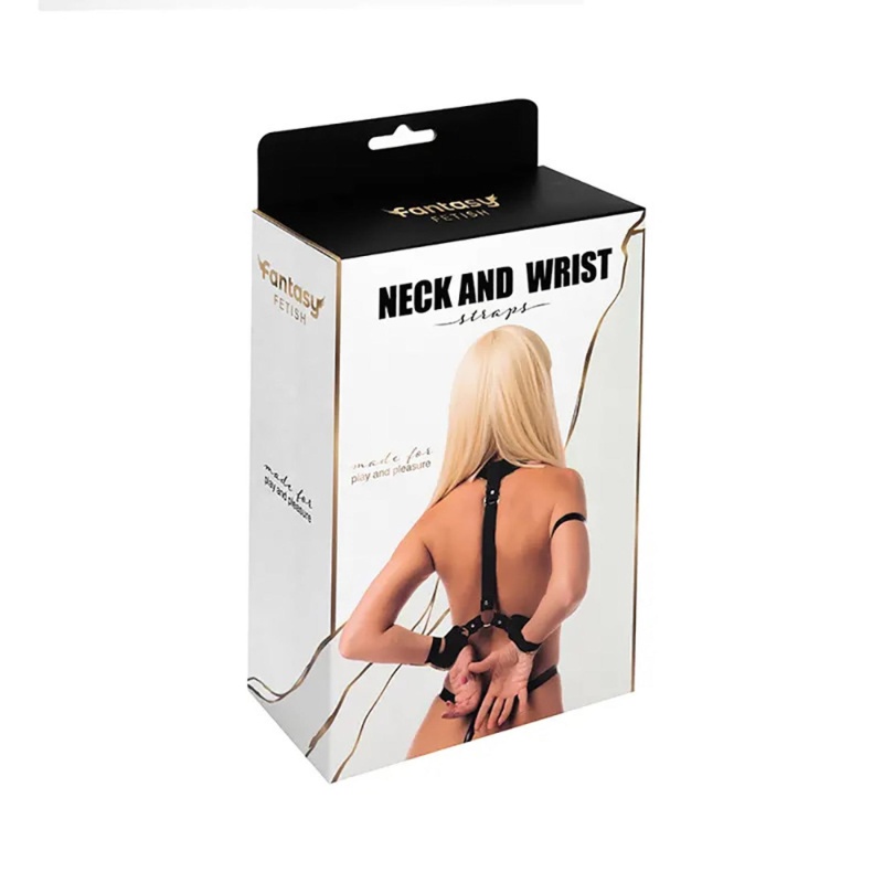 Adjustable neck and wrist straps - 3