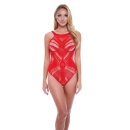 BACI JACQUARD BODYSUIT RED, OS - 2