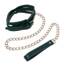Cutout Collar And Leash - 2