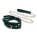 Cutout Collar And Leash - 8