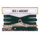 Cutout Collar And Leash - 11