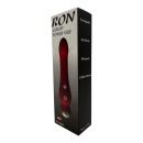 Wibrator silikonowy Ron w kolorze czerwonym - 3