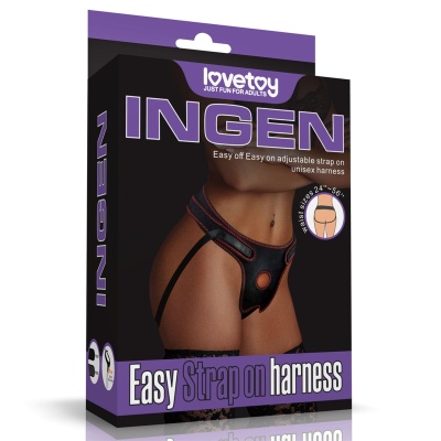 Uprząż Strap-On Easy Regulowana 61-142 cm Czarny - 1