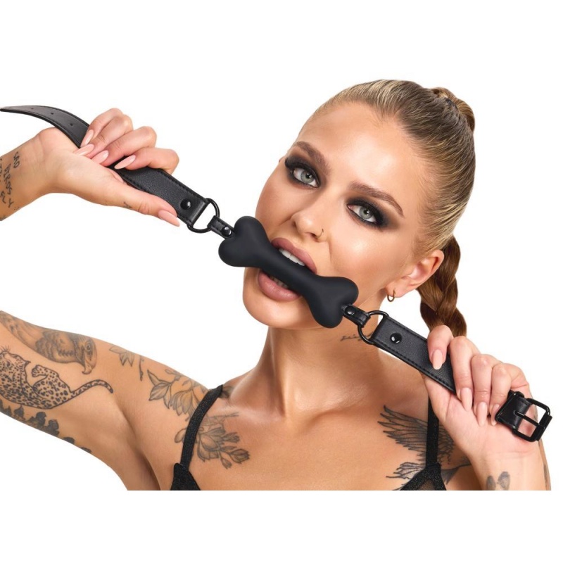 Bad Kitty Gag Dog Bone - 2