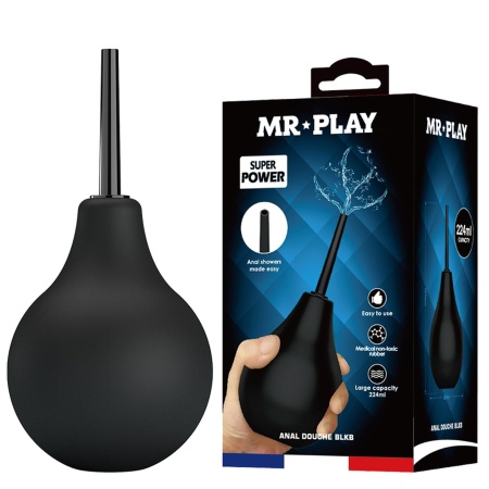 MR PLAY - ANAL DOUCHE BLKC (224 ml) - 1