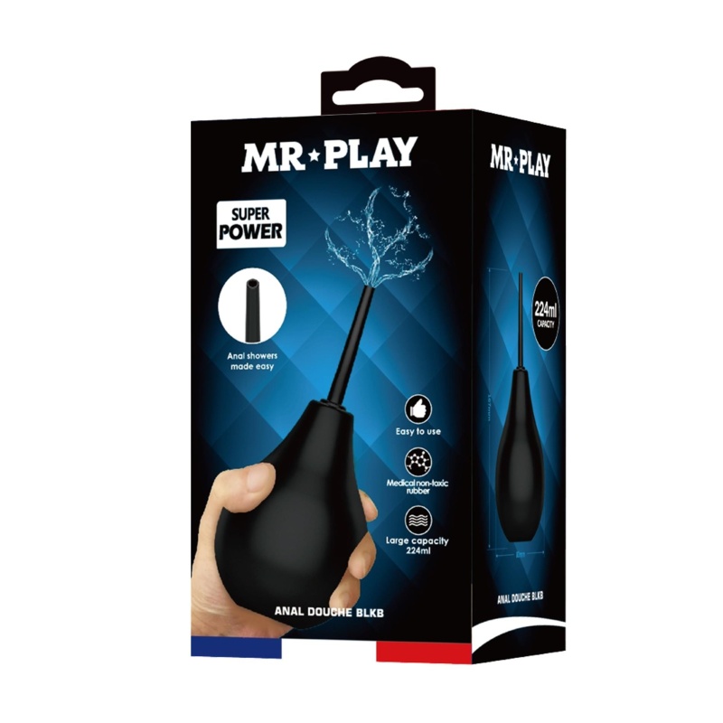 MR PLAY - ANAL DOUCHE BLKC (224 ml) - 8