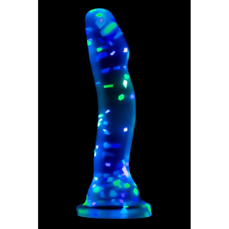 NEO ELITE Glow in the Dark Hanky Panky - Przezroczyste Dildo z Silikonu Platynowego Purio™, Przyssawka i Zgodność z Uprzężą, 19 - 3