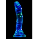 NEO ELITE Glow in the Dark Hanky Panky - Przezroczyste Dildo z Silikonu Platynowego Purio™, Przyssawka i Zgodność z Uprzężą, 19 - 3
