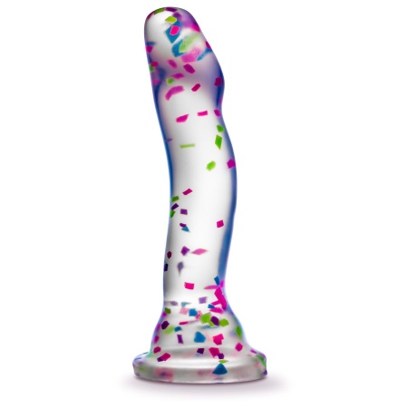 NEO ELITE Glow in the Dark Hanky Panky - Przezroczyste Dildo z Silikonu Platynowego Purio™, Przyssawka i Zgodność z Uprzężą, 19 - 4