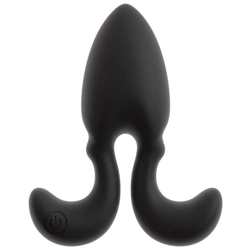 Wibrujący korek analny RC Vibrating Plug Flex.Ar - elastyczne ramiona kotwicy, 10 trybów wibracji, długość całkowita 10,2 cm - 4
