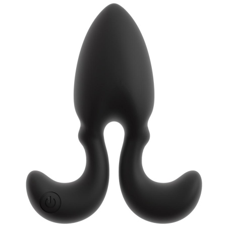 Wibrujący korek analny RC Vibrating Plug Flex.Ar - elastyczne ramiona kotwicy, 10 trybów wibracji, długość całkowita 10,2 cm - 4