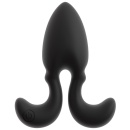Wibrujący korek analny RC Vibrating Plug Flex.Ar - elastyczne ramiona kotwicy, 10 trybów wibracji, długość całkowita 10,2 cm - 4