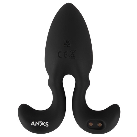 Wibrujący korek analny RC Vibrating Plug Flex.Ar - elastyczne ramiona kotwicy, 10 trybów wibracji, długość całkowita 10,2 cm - 5