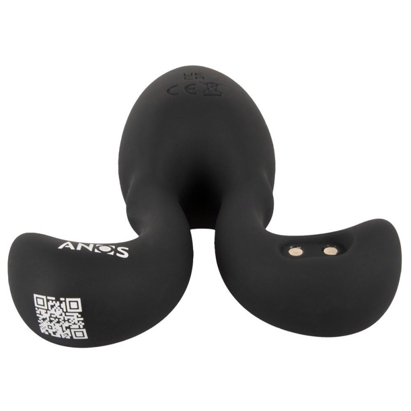 Wibrujący korek analny RC Vibrating Plug Flex.Ar - elastyczne ramiona kotwicy, 10 trybów wibracji, długość całkowita 10,2 cm - 6
