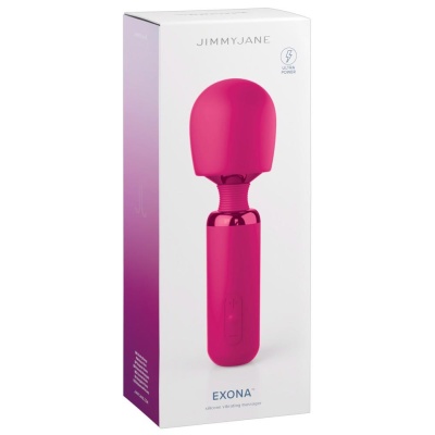 Wibrator-masażer Exona Body Wand, elastyczna głowica silikonowa, 18,3 cm - 1