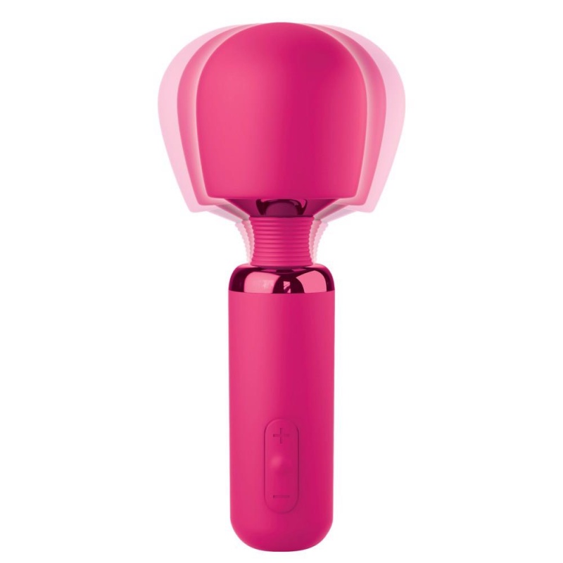 Wibrator-masażer Exona Body Wand, elastyczna głowica silikonowa, 18,3 cm - 4