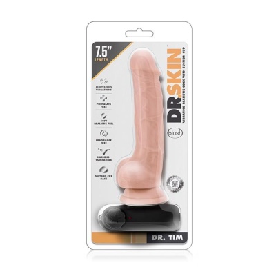 DR. SKIN DR. TIM 7.5INCH VIBRATING COCK - 1