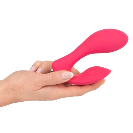 Wibrator dopochwowy G-Spot Panty Vibra – 2 silniki, 10 trybów, długość 12,8 cm - 6