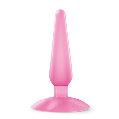 Korek analny Jolly Plug 9 cm x 2,5 cm różowy - 1