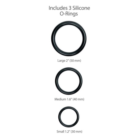 Uprząż z dildo King Cock Strap-On 8" — regulowany pas z 3 pierścieniami O, dildo 20,3 cm - 8