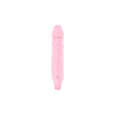 Wibrator ładowany przez USB, 10 funkcji, 20 cm, różowy - 1 2