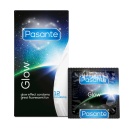 Prezerwatywy świecące Pasante Glow 12 szt. 53 mm - 1