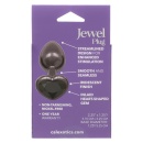 Korek analny Diamond Heart Plug Small z kryształowym sercem 6 cm - 3