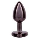 Korek analny Diamond Heart Plug Small z kryształowym sercem 6 cm - 5