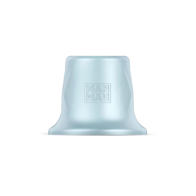 Uniwersalny uchwyt na różdżkę typu wand Holden Polar Blue - silikon płynny, wymiary 6 × 3,2 cm, przyssawka 7,5 cm, dopasowanie 2 - 1