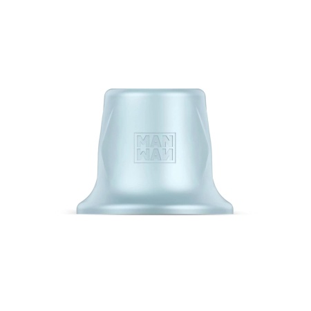 Uniwersalny uchwyt na różdżkę typu wand Holden Polar Blue - silikon płynny, wymiary 6 × 3,2 cm, przyssawka 7,5 cm, dopasowanie 2 - 1