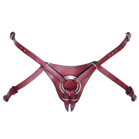 Leather Strap-on 2XL - 8