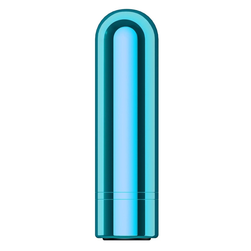 Mini Bullet Blueberry - wibrator punktowy z 10 trybami, stożkową końcówką, ładowaniem USB i IPX7, 6,3 cm - 2